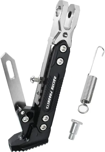 Miniatura 10 de Soporte de patas de motocicleta universal de aleación de aluminio de alta calidad, ajustable, para motocicleta, scooter, soporte de trípode