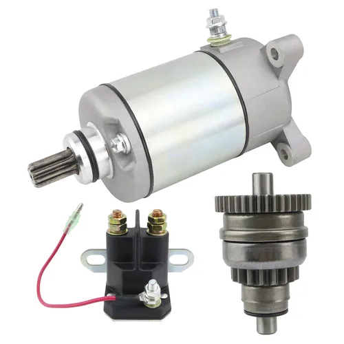 Miniatura 9 de Motor de arranque con Bendix y relé para Polaris Sportsman 500 96-02, Scrambler 500 97-02, Magnum 325/425/500 95-02, Big Boss 500 6x6 98-02, Ranger