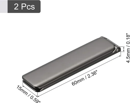 Miniatura 2 de uxcell Soporte para teléfono celular, paquete de 2 soportes de escritorio horizontales y verticales, soporte magnético de ángulo ajustable