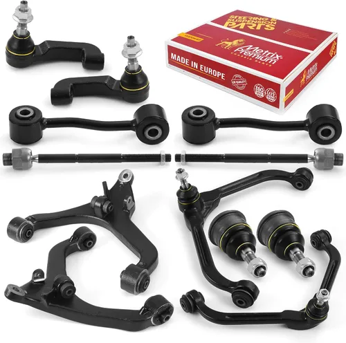 Miniatura 87 de Metrix Premium Chassis Parts - Kit de suspensión delantera de 10 piezas para BMW X5 2007-2013, BMW X6 2008-2014, reemplazo, fabricado en Europa