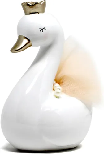 Child to Cherish Hucha de cerámica del cisne, Hana el cisne