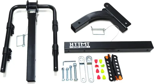 Miniatura 4 de Soporte de enganche para 2 portabicicletas con receptor de 2 pulgadas para coche, camión, SUV, transporte [P/N:ET-TOOL045-A-BLACK]