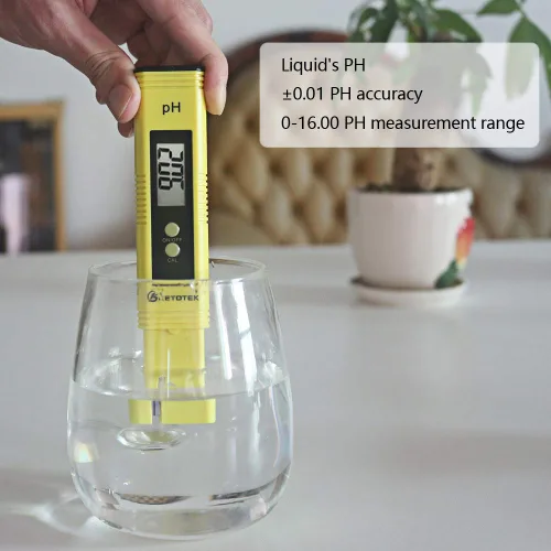 Miniatura 2 de KETOTEK Medidor digital de pH para agua, medidor de pluma de pH con ATC, probador de pH con rango de medición de 0.00-16.00ph para agua potable