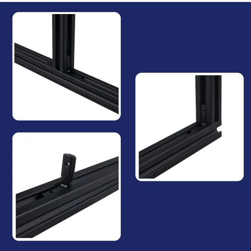 Miniatura 3 de 4 piezas de 11.811 in ranura en V 2020 perfil de extrusión de aluminio extruido estándar europeo anodizado para impresora 3D y CNC DIY