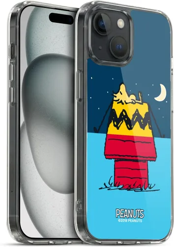 Miniatura 108 de Head Case Designs Funda de gel con licencia oficial de Peanuts Snoopy & Woodstock Halfs and Laughs [protección de grado militar] compatible
