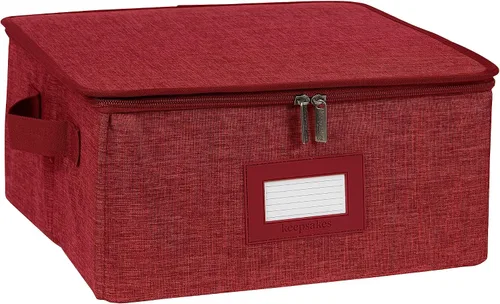 Miniatura 41 de Covermates Keepsakes - Juego de cajas de almacenamiento con cierre de cremallera, paquete de 3 cubos organizadores de poliéster resistente, diseño