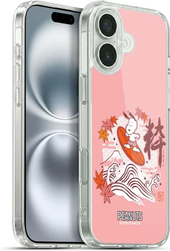 Miniatura 434 de Carcasa de gel para iPhone 7 Plus/iPhone 8 Plus, diseño de Snoopy Oriental de Peanuts, Badges