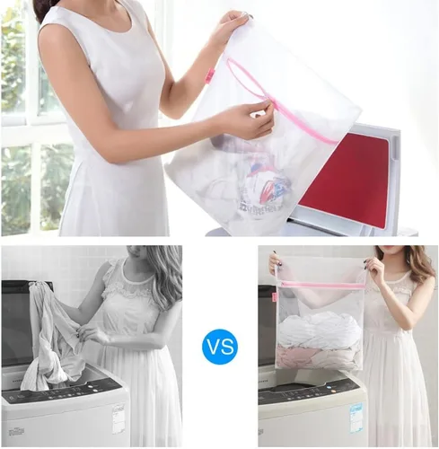 Miniatura 3 de GOGOODA - 7 bolsas de malla para lavandería, para prendas delicadas, con cremallera de alta calidad, bolsa organizadora y de almacenamiento