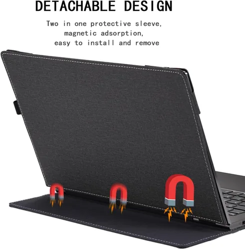 Miniatura 6 de Funda para laptop HP OMEN Gaming de 16.1 pulgadas, 16z-xd/xf 16-xf/wf 16t-wf y Victus 16-s/r 16t-s/r 16-d, funda protectora de piel sintética