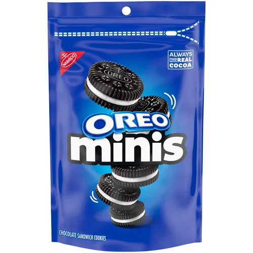 Miniatura 43 de Oreo Piezas de galletas medianas, chocolate, 2.5 libras (paquete de 4)