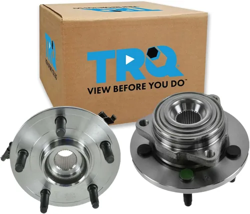 Miniatura 94 de TRQ Juego de buje y rodamiento trasero de 2 piezas compatible con Audi TT 2000-2006 TT Quattro, Volkswagen Beetle 1998-2010, Golf 1998-2005, Jetta