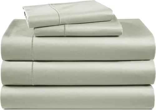 Miniatura 70 de Lane Linen Sábanas 100% de algodón egipcio, tamaño King, naturalmente transpirables y duraderas, cómodas para el invierno, ultra suaves, comodidad