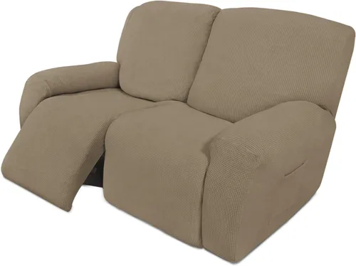 Miniatura 8 de Easy-Going - Funda elástica para sofá reclinable y sofá cama, 6 piezas, protector de muebles, suave, parte inferior elástica, tela jacquard