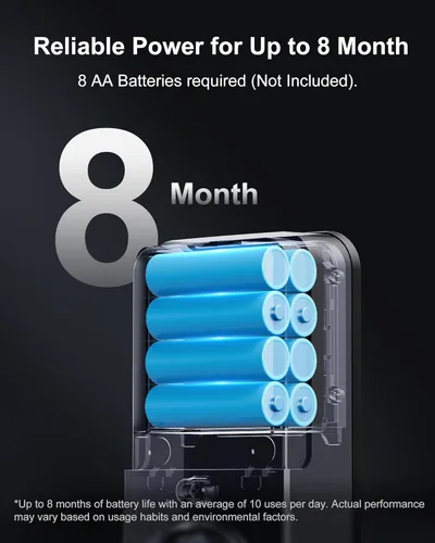 Miniatura 9 de Cerradura inteligente WiFi con asa, cerradura de puerta WiFi integrada, cerrojo de entrada sin llave para puerta delantera, huellas dactilares
