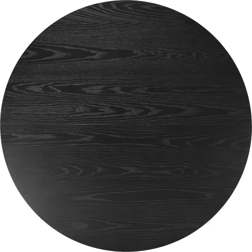 Miniatura 9 de Soohow Mesa redonda de cocina de comedor de madera maciza de 47.2 pulgadas para 4-6 personas con base de pedestal que se interseca