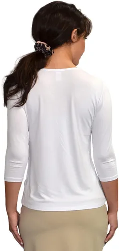 Miniatura 3 de Kosher Casual Camiseta modesta de capas con cuello redondo y manga 34 cerrada para mujer