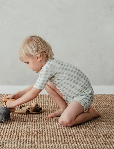 Miniatura 181 de AVAUMA Conjunto de pijama de algodón para bebés y niñas de 6 meses a 7 años