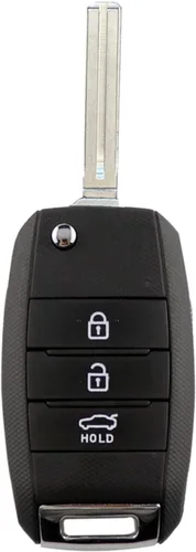 Miniatura 7 de LadyCent 1 funda plegable para llave inteligente Kia K2 K3 K5 Carens Cerato Forte Sorento, para Hyundai Avante Santafe, 4 botones TOY40