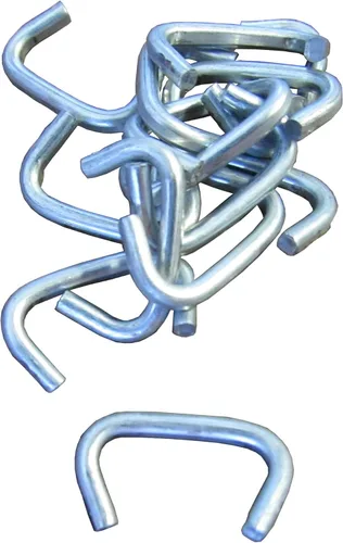 Alicates de timbre y anillos de cerdo galvanizados de 1/2 pulgada, cercas de red, jaulas para tapicería de automóvil BLUNT (250 anillos de cerdo,