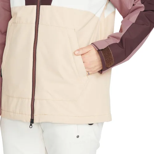 Miniatura 8 de Volcom Rossland - Chaqueta con capucha para mujer con aislamiento para snowboard y esquí
