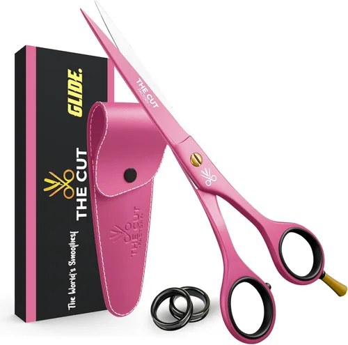 Miniatura 10 de The Cut Factory® Tijeras de Cabello de Lujo Negro Mate de 6.5 Pulgadas – Tijeras de Barbero de Acero de Alto Carbono Ultra Afiladas para Hombres