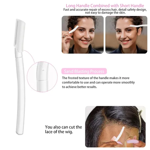 Miniatura 6 de Goiple 11 piezas Kit de peluca para pelucas de encaje frontal para principiantes, palo de cera para cabello, banda elástica de fusión de encaje
