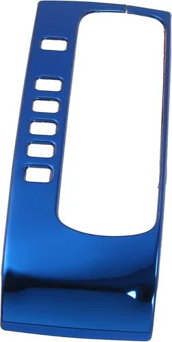 Miniatura 8 de X AUTOHAUX Marco de panel de engranajes, cubierta de la perilla de la palanca de cambios, cubierta de la caja de cambios, calcomanía para consolas