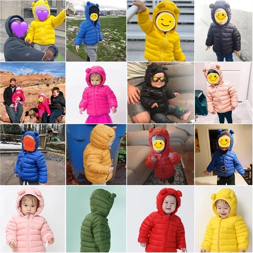 Miniatura 3 de CECORC Toddler Winter Coats Lightweight Puffer Jacket for Baby Infant kids, 6-12 Month,12-18 Month, 2t,3t,4t