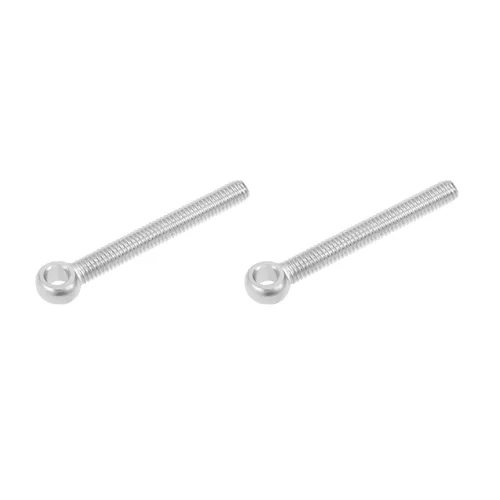 Miniatura 20 de METALLIXITY Perno de elevación oscilante de hombro (M6 x 0.787 in), 5 unidades, pernos de ojo de acero inoxidable 304, para renovación del hogar
