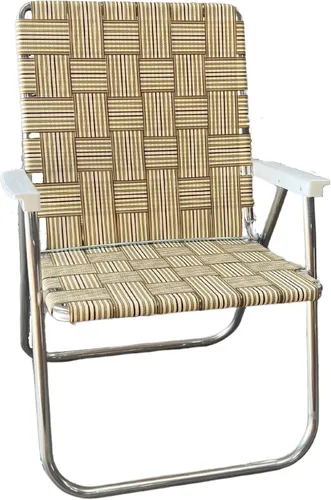 Miniatura 8 de Lawn Chair USA - Sillas de exterior para campamento, deportes y playa Lawn Chair USA - Sillas fabricadas con marcos de aluminio ligeros y cinchas