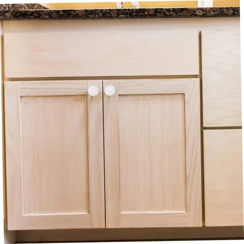 Miniatura 4 de Uonlytech Perillas blancas para puertas de gabinete, pomos de madera para gabinetes, tiradores de cajón, armario de cocina, armario de cocina