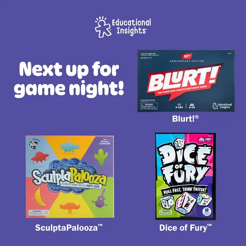 Miniatura 6 de Educational Insights SpinDoodle - Divertidos juegos de mesa para adultos, adolescentes y niños, juegos de fiesta para la noche de juegos familiares