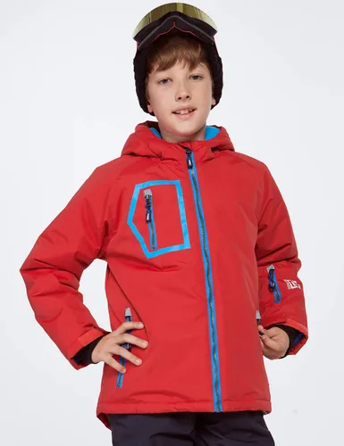 Miniatura 6 de PHIBEE - Chaqueta de esquí para niño grande, impermeable, transpirable.