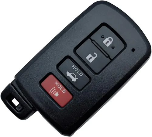 Miniatura 16 de Carcasa de repuesto para llavero de Toyota Land Cruiser RAV4 4Runner Prius C V Sequoia Tacoma Tundra Corolla entrada sin llave remoto cubierta