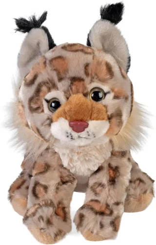 Miniatura 2 de Wild Republic Bobcat - Peluche de peluche, regalo para niños, abrazos, 8 pulgadas, multicolor