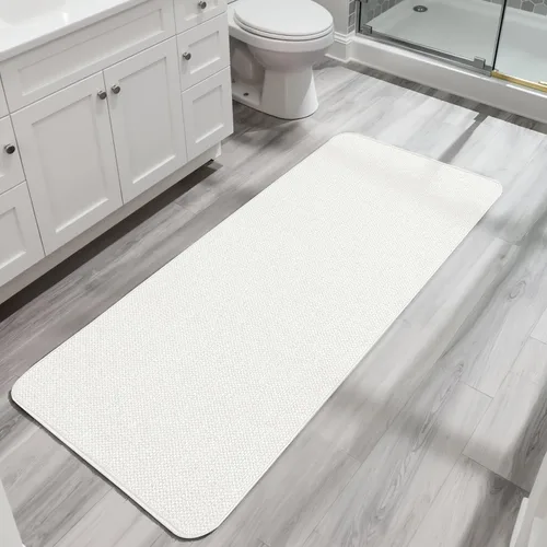 Miniatura 21 de Bosap Alfombra de Baño, Alfombras Corredoras de Baño Ultra Delgadas, Alfombras de Baño Grandes para Baño, Secado Rápido, Antideslizante, Lavable a