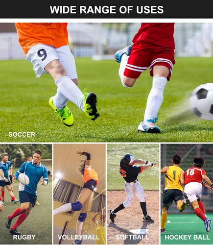 Miniatura 5 de CS CELERSPORT Paquete de 2 / 3 calcetines de béisbol para jóvenes, niños y adultos, calcetines de fútbol de sóftbol sobre la pantorrilla