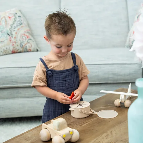 Miniatura 6 de Vasos de silicona antiderrames para niños pequeños – Recipientes portátiles para aperitivos para bebés con tapa a prueba de polvo – Vasos a prueba