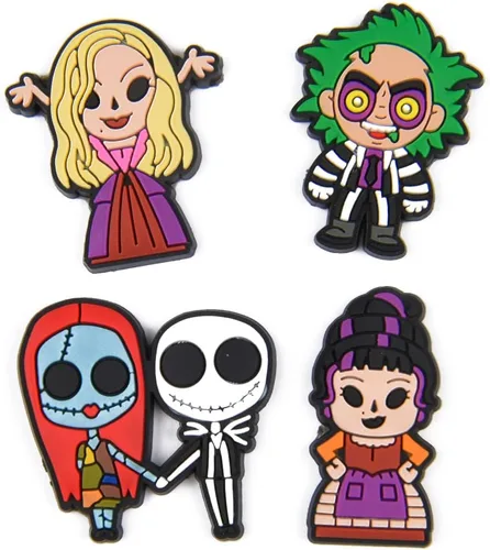 Miniatura 5 de XQNB Dijes de PVC para zapatos, película de terror, accesorios para decoración de zapatos de Halloween, accesorios para niños, niñas, niños
