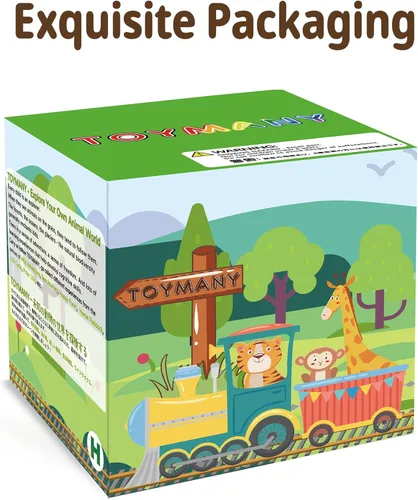 Miniatura 8 de Toymany 7 figuras de animales australianos de vida silvestre que incluyen figura de koala y canguro, juego de figuras de animales de bosque