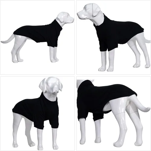 Miniatura 7 de Lovelonglong Sudadera para perro, otoño, invierno, clima frío, camisetas para perros pequeños, medianos y grandes, ropa en miniatura, Schnauzer Shih