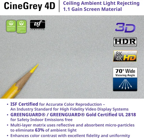 Miniatura 8 de Elite Screens ezCinema 2, 70 pulgadas 16:9, pantalla de proyector de suelo manual con tijeras, portátil para cine en casa, oficina, aula, con bolsa