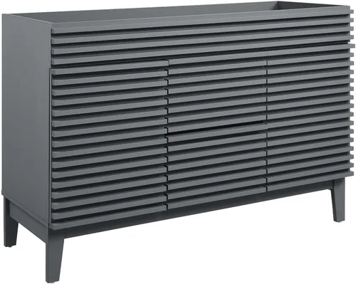 Miniatura 28 de Modway Render 23.5" tocador de baño en nogal (lavabo no incluido)