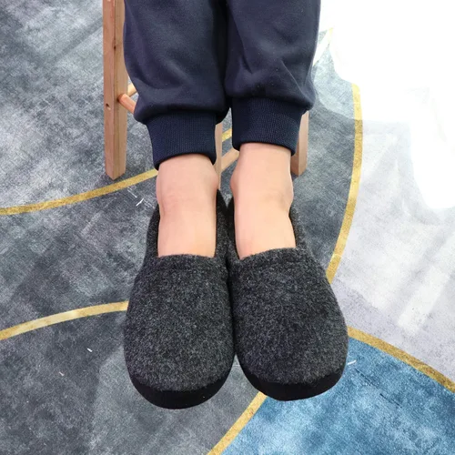 Miniatura 2 de MIXIN Pantuflas para niños pequeños y grandes, zapatos de casa para interiores y exteriores con suela antideslizante