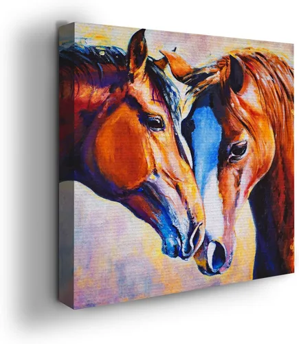 Miniatura 79 de Mavis Print - Lienzo decorativo para pared con diseño de conejo/conejo, 36 x 36 pulgadas, decoración de pared de animales impresos en HD y marco