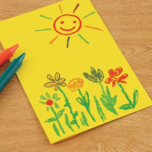 Miniatura 4 de artPOP! Papel de construcción para niños, almohadilla de 9 x 12 pulgadas, 40 hojas ligeras reciclables con 10 colores surtidos para manualidades