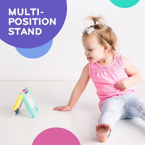 Miniatura 7 de Mobi Peeka - Juguete de actividad – Espejo de bebé boca abajo, juguetes Montessori de silicona de grado alimenticio, espejo inastillable para bebés