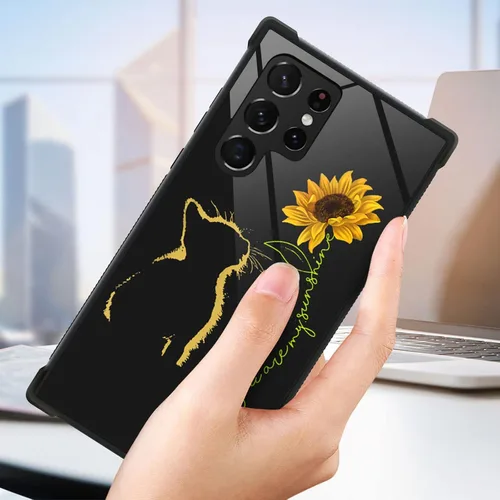 Miniatura 343 de CARLOCA Funda compatible con Samsung Galaxy S22 Ultra, diseño gráfico de Star Howling Wolfs Samsung Galaxy S22 Ultra, diseño gráfico, a prueba