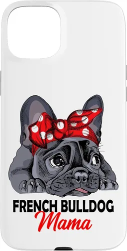 Miniatura 9 de iPhone 13 Pro Max Frenchie Mama Lindo Bulldog Francés Perro Mamá Divertido Estuche de Regalo para Mujer