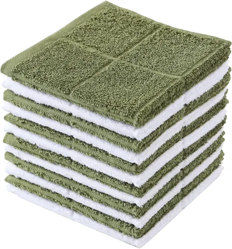 Miniatura 16 de Glynniss Paños de Cocina Trapos de Platos Altamente Absorbentes 100% Algodón Paños de Cocina para Lavar Platos, Limpieza Óxido